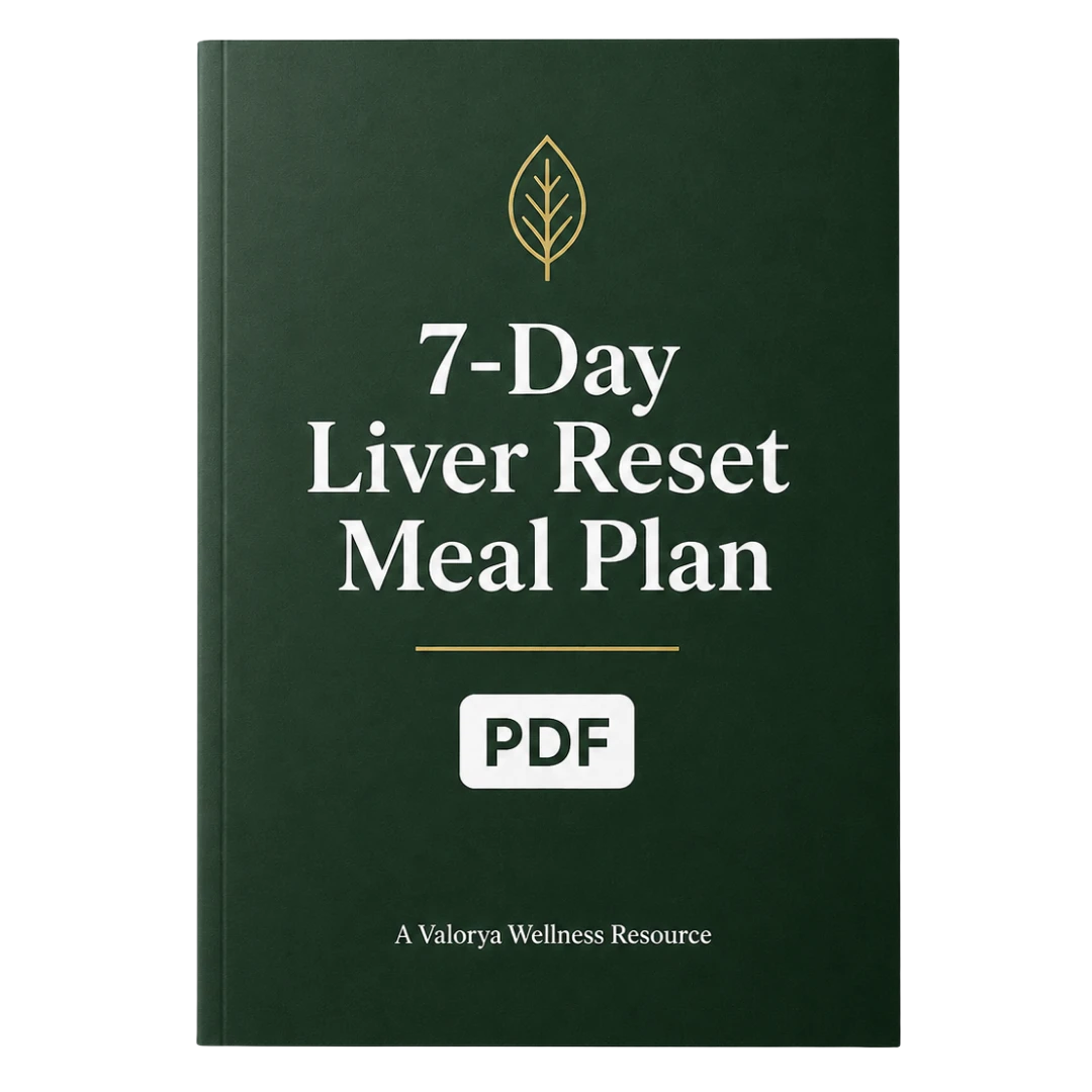 7-Day Liver Reset Meal Plan (Digital download)